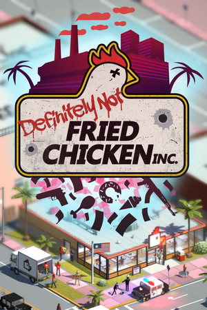 Definitely Not Fried Chicken Poster