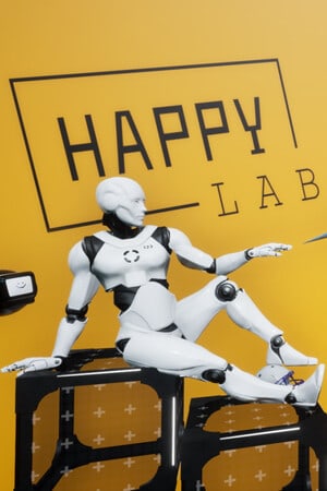 Happy Lab Poster