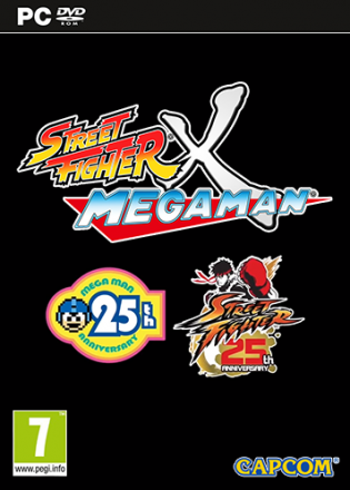 Street Fighter x Mega Man Poster