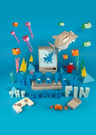 Derrick the Deathfin Poster