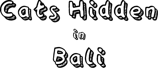 Cats Hidden in Bali Logo