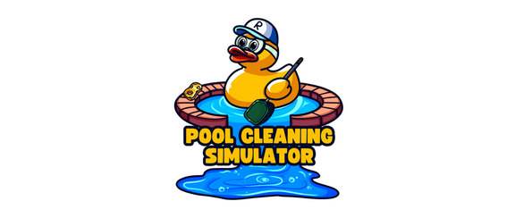 Pool Cleaning Simulator Logo