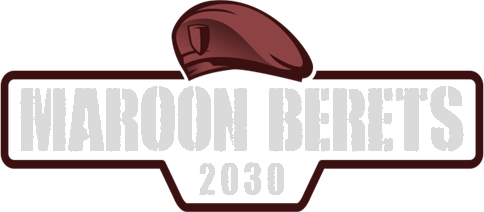 Maroon Berets: 2030 Logo