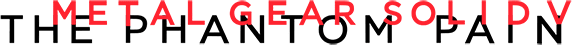 Metal Gear Solid 5: The Phantom Pain Logo
