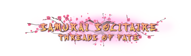 Samurai Solitaire. Threads of Fate Logo
