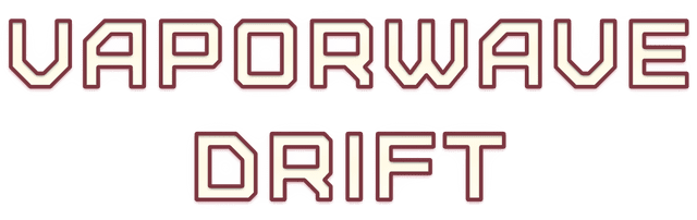 Vaporwave Drift Logo