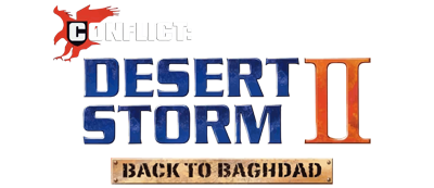 Conflict: Desert Storm 2 Back to Baghdad Logo