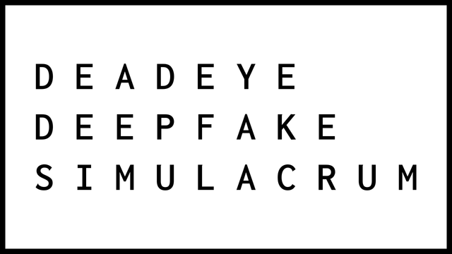 Deadeye Deepfake Simulacrum Logo