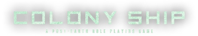 Colony Ship: A Post-Earth Role Playing Game Logo
