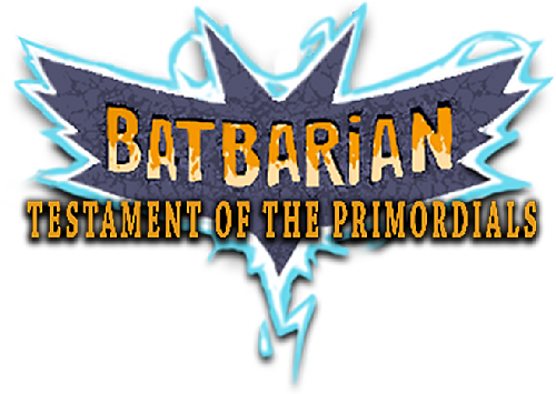 Batbarian: Testament of the Primordials Logo