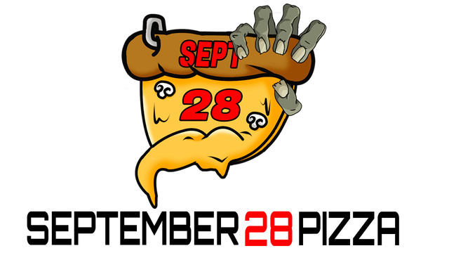 September 28 Pizza Logo