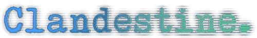 Clandestine Logo