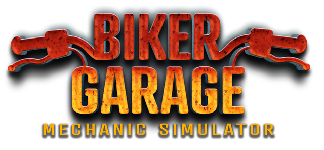 Biker Garage: Mechanic Simulator Logo