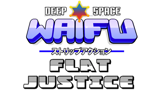 Deep Space Waifu: FLAT JUSTICE Logo