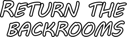 Return the Backrooms Logo