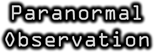 Paranormal Observation Logo