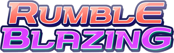 RUMBLE BLAZING Logo
