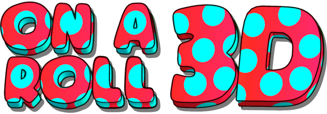 On A Roll 3D Logo