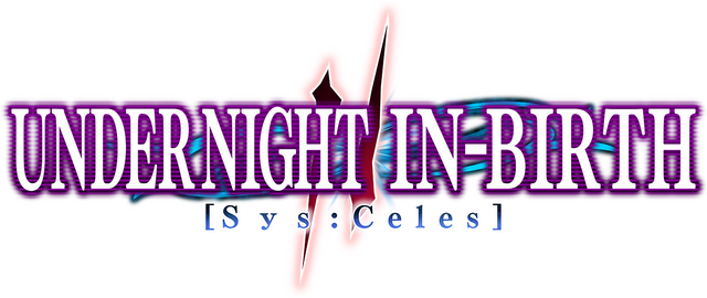 UNDER NIGHT IN-BIRTH II Sys:Celes Logo