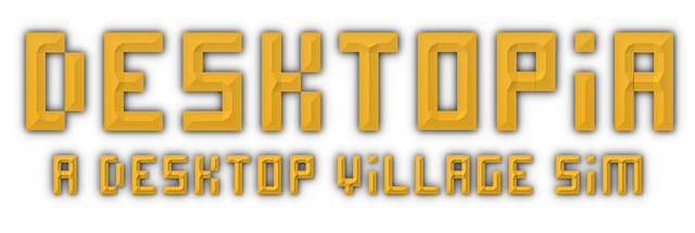 Desktopia: A Desktop Village Simulator Logo