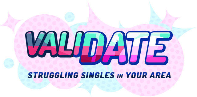 ValiDate: Struggling Singles in your Area Logo
