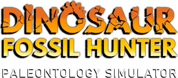 Dinosaur Fossil Hunter Logo
