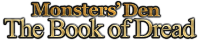 Monsters Den: Book of Dread Logo