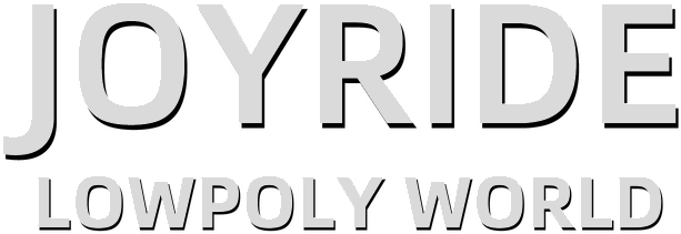 Joyride: Lowpoly World Logo