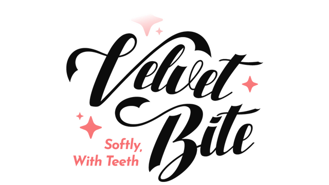 Velvet Bite: Softly, with Teeth Logo