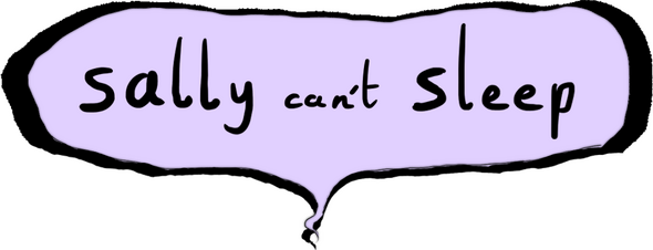 Sally Cant Sleep Logo