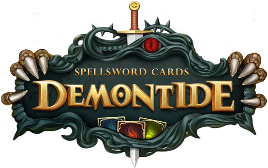 Spellsword Cards: Demontide Logo