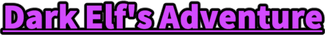 Dark Elfs Adventure Logo