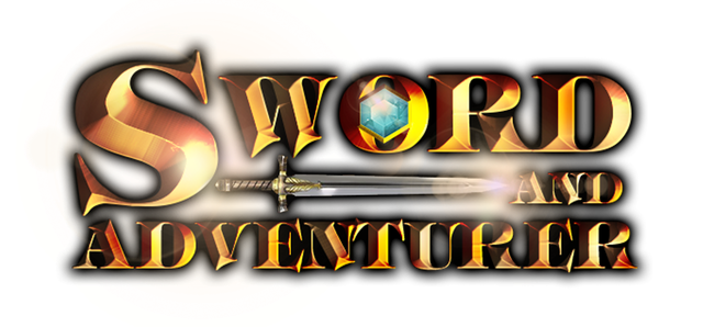 Sword and Adventurer Logo