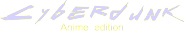 Cyberdunk Anime Edition Logo