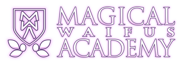 Magical Waifus Academy Logo