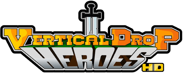 Vertical Drop Heroes HD Logo