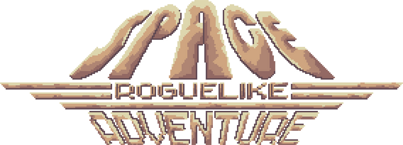 Space Roguelike Adventure Logo
