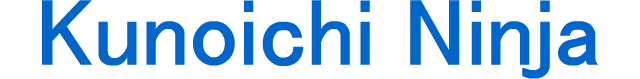 Kunoichi Ninja Logo