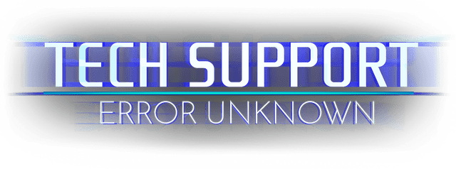 Tech Support: Error Unknown Logo