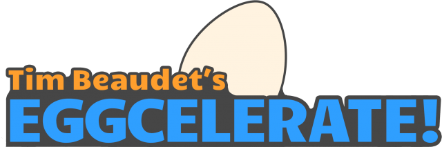 Eggcelerate! Logo