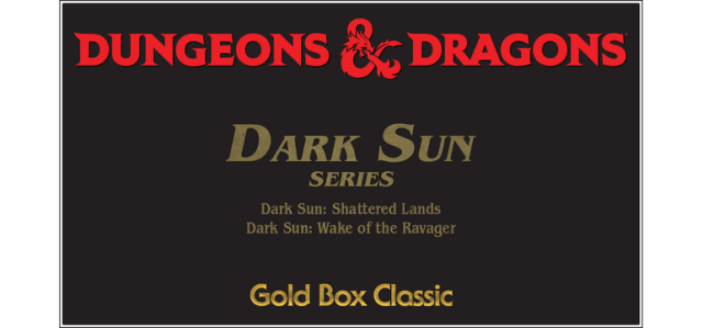 Dungeons and Dragons: Dark Sun Series Logo