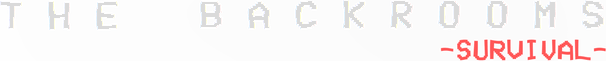 The Backrooms: Survival Logo
