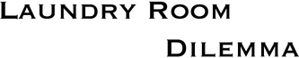 Laundry Room Dilemma Logo