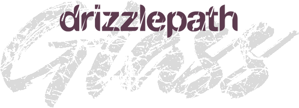 Drizzlepath: Glass Logo