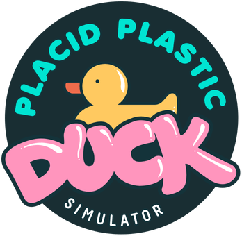 Placid Plastic Duck Simulator Logo