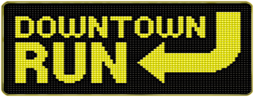 Downtown Run Logo