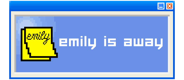 Emily is Away Logo