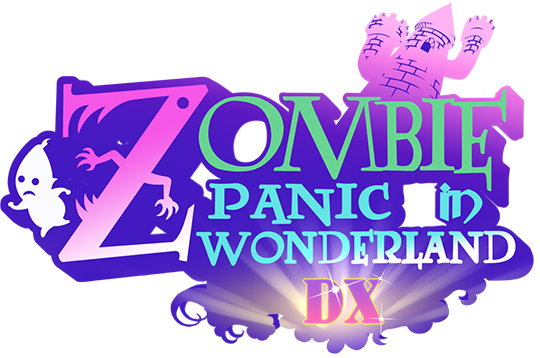 Zombie Panic In Wonderland DX Logo